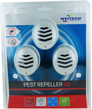 Комплект отпугивателей грызунов "Weitech WK-3523" Комплект отпугивателей грызунов "Weitech WK-3523"